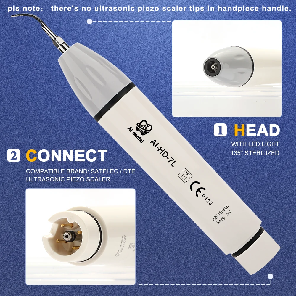 Dental Equipment Ultrasonic Pi - Dental Scaler Ultrasonic incelemesi ve fiyatı